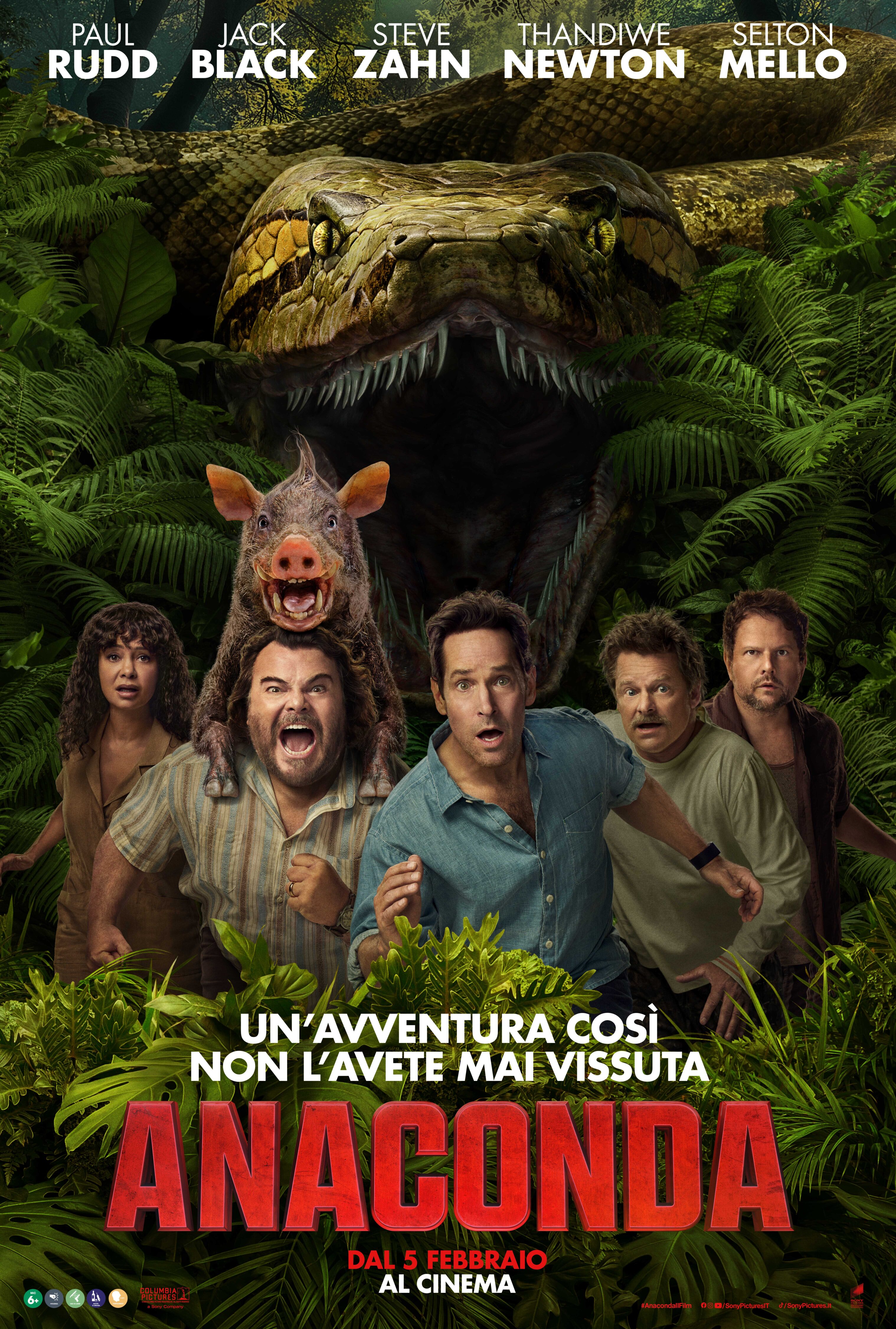 Anaconda : Il serpente nella satira in Black contro Hollywood